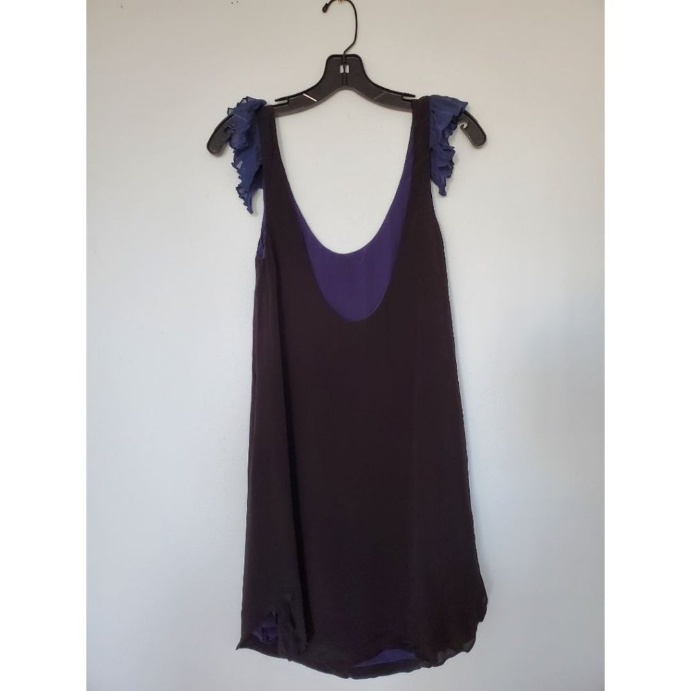 Evening / cocktail dress with an open back